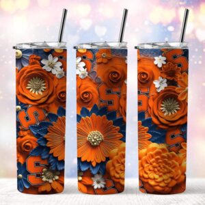 NCAA Syracuse Orange Skinny Tumbler Elegance In Every Sip 1