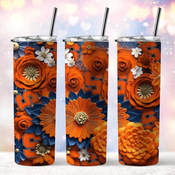 NCAA Syracuse Orange Skinny Tumbler Elegance In Every Sip