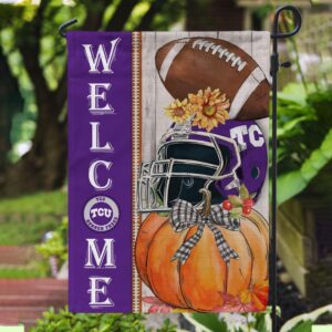 NCAA TCU Horned Frogs Garden…