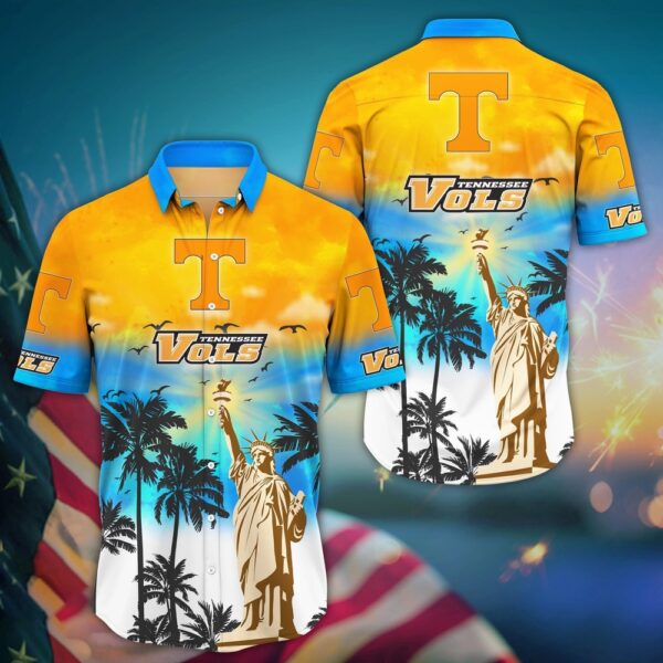 NCAA Tennessee Volunteers Hawaiian Shirt Palm Tree Passion For Sports Enthusiasts