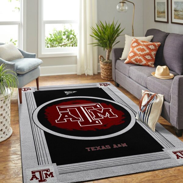 NCAA Texas A M Aggies Area Rug Athletic Elegance