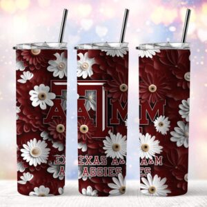 NCAA Texas AampM Aggies Skinny Tumbler Adventure In Every Sip 1