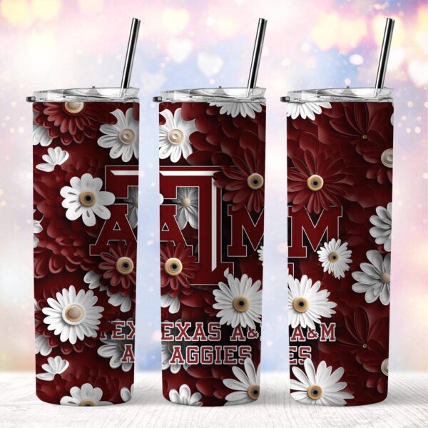 NCAA Texas A&ampM Aggies Skinny Tumbler Adventure In Every Sip