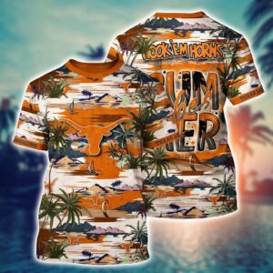 NCAA Texas Longhorns 3D T-Shirt…