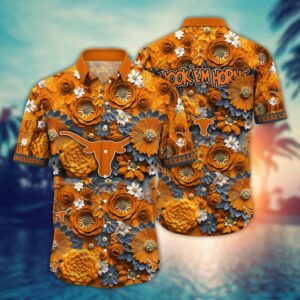 NCAA Texas Longhorns Hawaiian Shirt…