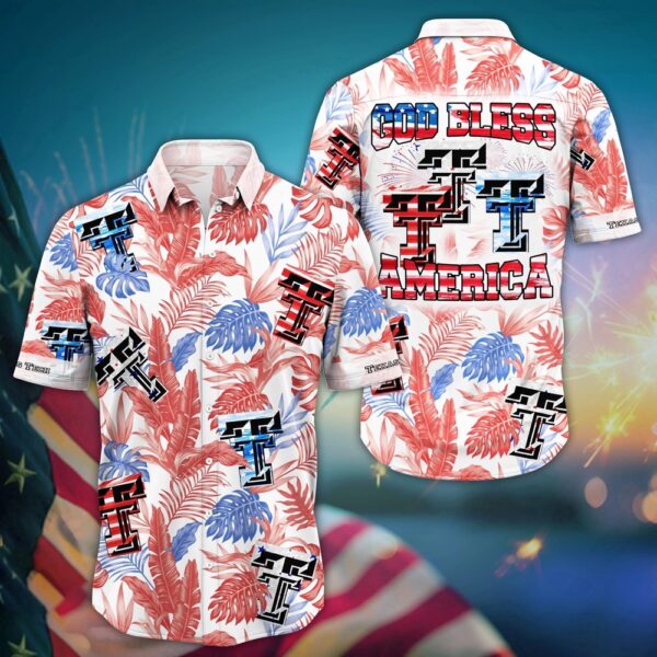 NCAA Texas Tech Red Raiders Hawaiian Shirt Island Spirit NCAA Style For Fans