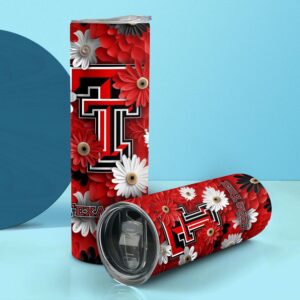 NCAA Texas Tech Red Raiders Skinny Tumbler Campus Spirit Quencher 2