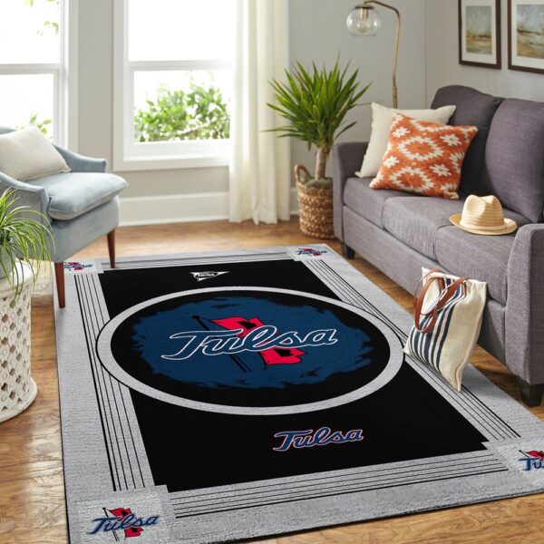 NCAA Tulsa Golden Hurricane Area Rug Athletic Elegance