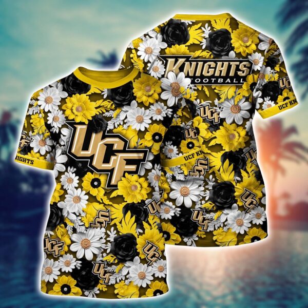 NCAA UCF Knights 3D T-Shirt Chic Vibes In Threads