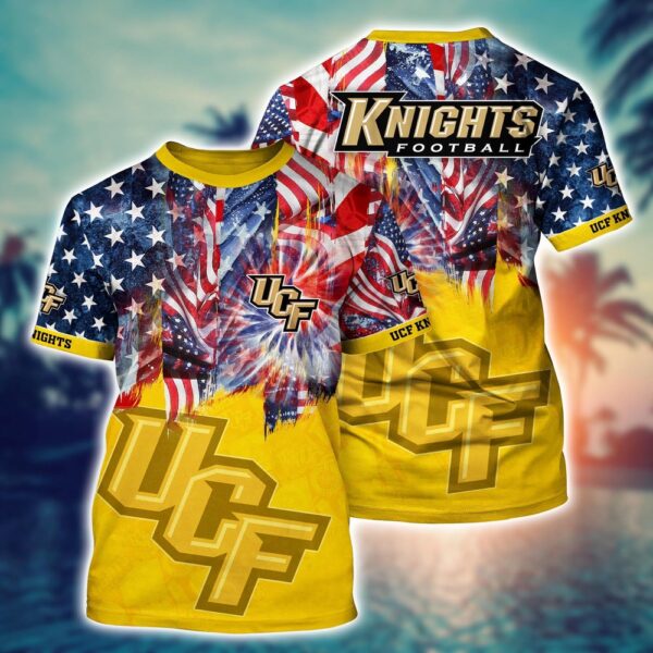 NCAA UCF Knights 3D T-Shirt Sleek Fashion Aura