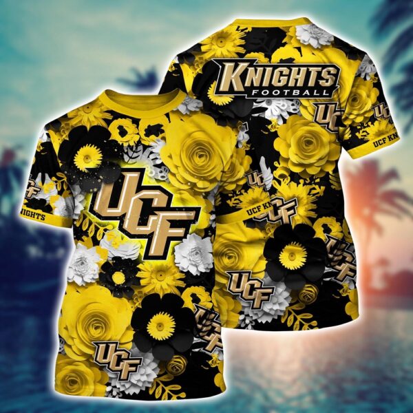 NCAA UCF Knights 3D T-Shirt Urban Elegance Threads For Sports Fans