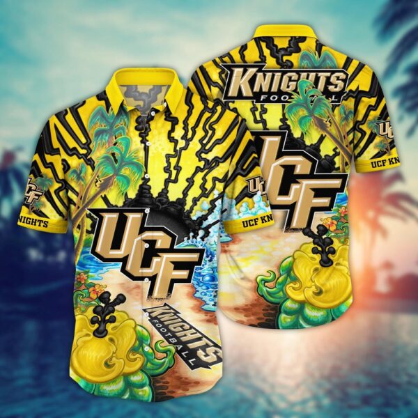 NCAA UCF Knights Hawaiian Shirt Tropical Elegance For Big Fan