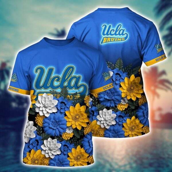 NCAA UCLA Bruins 3D T-Shirt Champion Bliss Parade For Sports Fans