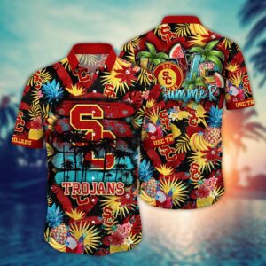 NCAA USC Trojans Hawaiian Shirt…