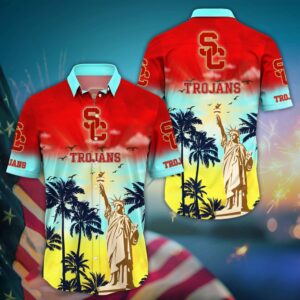 NCAA USC Trojans Hawaiian Shirt…