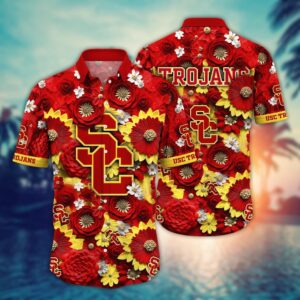 NCAA USC Trojans Hawaiian Shirt…