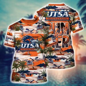 NCAA UTSA Roadrunners 3D T-Shirt…