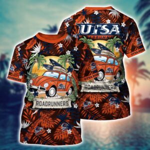 NCAA UTSA Roadrunners 3D T-Shirt…