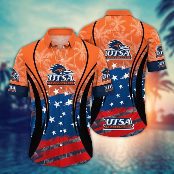 NCAA UTSA Roadrunners Hawaiian Shirt Campus Cool For Sports Enthusiasts