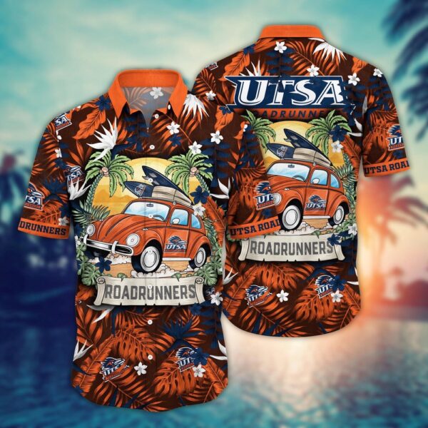 NCAA UTSA Roadrunners Hawaiian Shirt Island Glamour For Big Fan