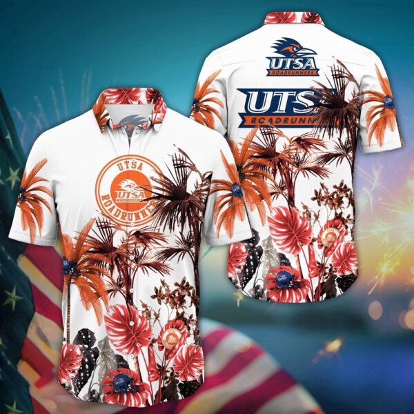 NCAA UTSA Roadrunners Hawaiian Shirt Wave The Colors For Fans