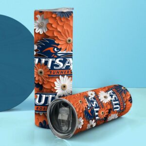 NCAA UTSA Roadrunners Skinny Tumbler Campus Spirit Quencher 2