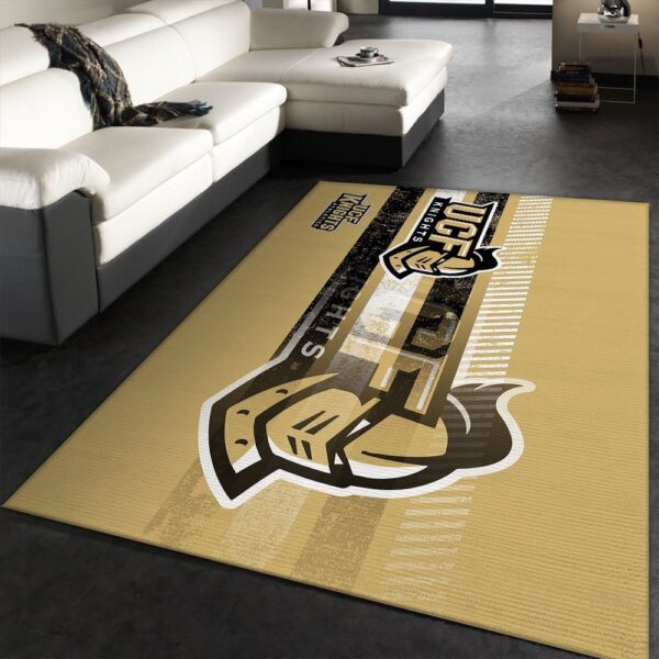 NCAA Ucf Knights Area Rug Add A Touch Of Flair To Your Living Space