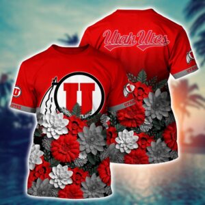 NCAA Utah Utes 3D T-Shirt…