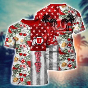 NCAA Utah Utes 3D T-Shirt…