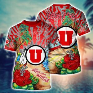 NCAA Utah Utes 3D T-Shirt…