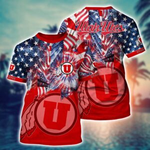 NCAA Utah Utes 3D T-Shirt…