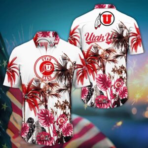 NCAA Utah Utes Hawaiian Shirt…