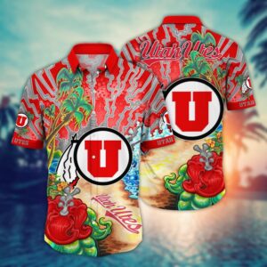 NCAA Utah Utes Hawaiian Shirt…