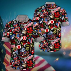 NCAA Utah Utes Hawaiian Shirt…