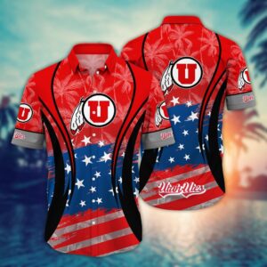 NCAA Utah Utes Hawaiian Shirt…