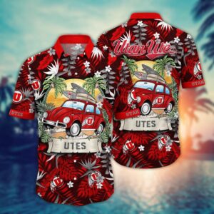 NCAA Utah Utes Hawaiian Shirt…