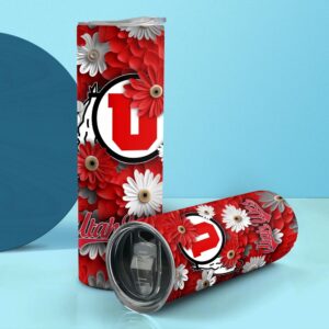 NCAA Utah Utes Skinny Tumbler Adventure In Every Sip 2