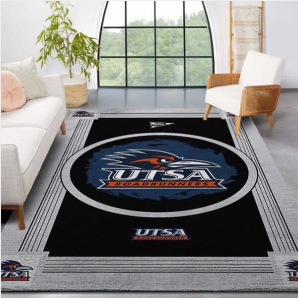 NCAA Utsa Roadrunners Area Rug Bring The Excitement Of College Sports To Your Home