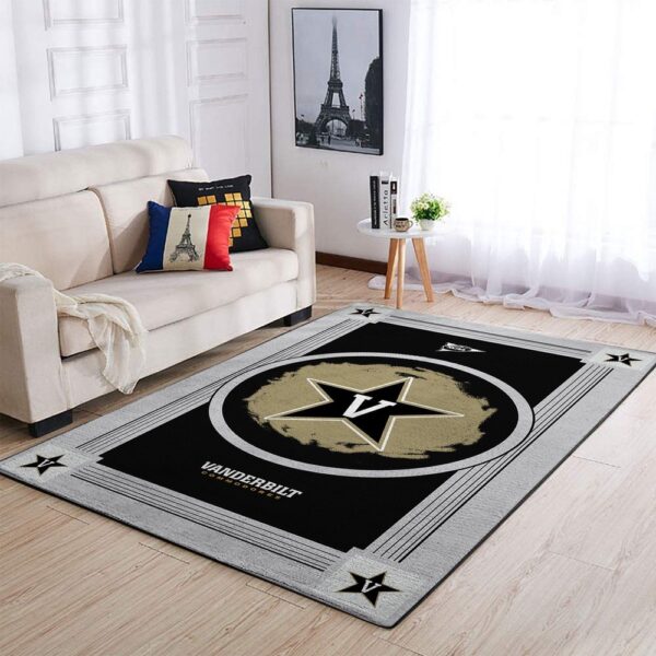 NCAA Vanderbilt Commodores Area Rug Athletic Elegance