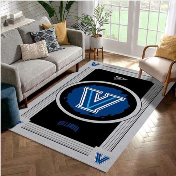 NCAA Villanova Wildcats Team Logo Rug Room Carpet Custom Area Floor Home Decor