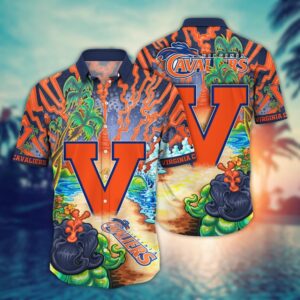 NCAA Virginia Cavaliers Hawaiian Shirt…