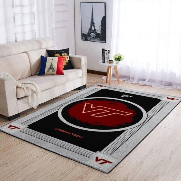 NCAA Virginia Tech Hokies Area Rug Athletic Elegance