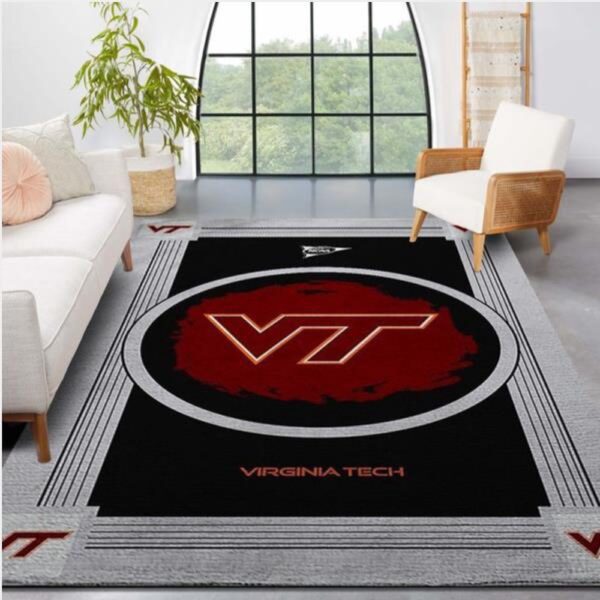 NCAA Virginia Tech Hokies Area Rug Bring The Excitement Of College Sports To Your Home