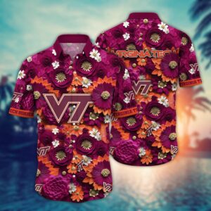 NCAA Virginia Tech Hokies Hawaiian…