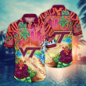 NCAA Virginia Tech Hokies Hawaiian…