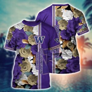 NCAA Washington Huskies 3D T-Shirt…