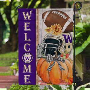 NCAA Washington Huskies Garden Flag…