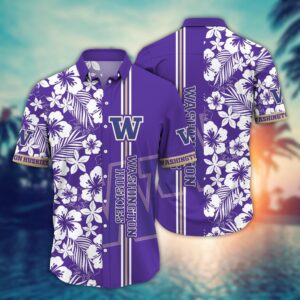 NCAA Washington Huskies Hawaiian Shirt…