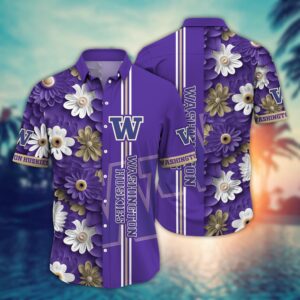 NCAA Washington Huskies Hawaiian Shirt…