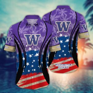 NCAA Washington Huskies Hawaiian Shirt…